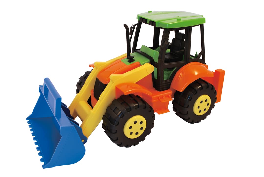 Műanyag traktor 42 cm