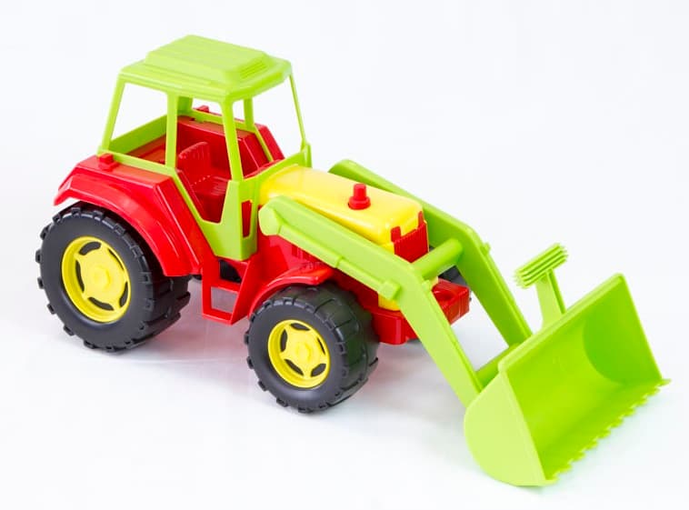 Műanyag traktor