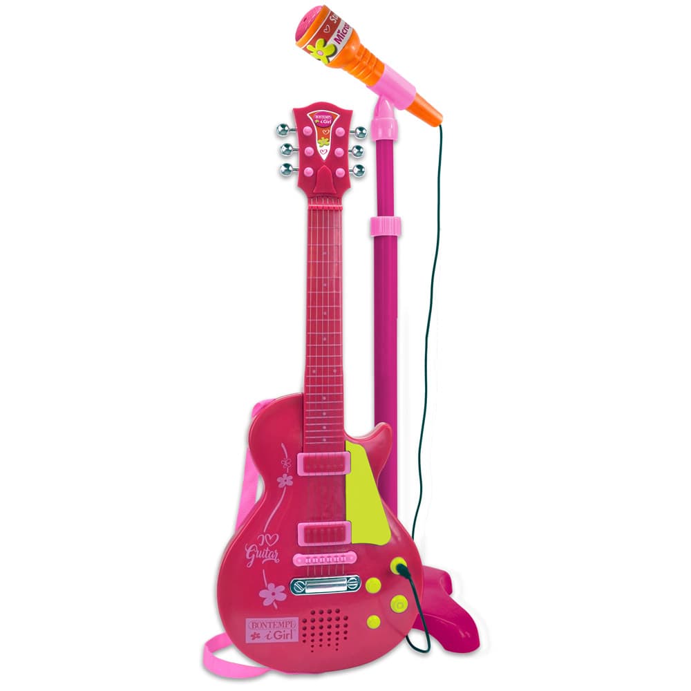 Bontempi rock gitár pink