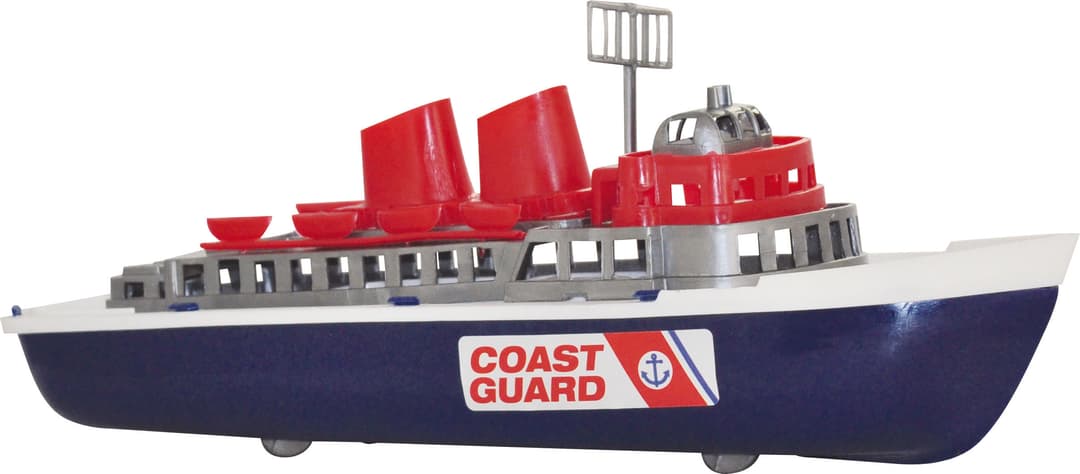 Műanyag hajó - 30 cm - Parti őrség