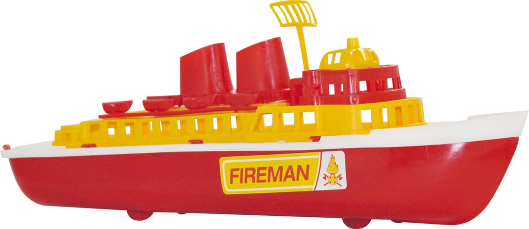 Műanyag hajó - 30 cm - Tűzoltóság