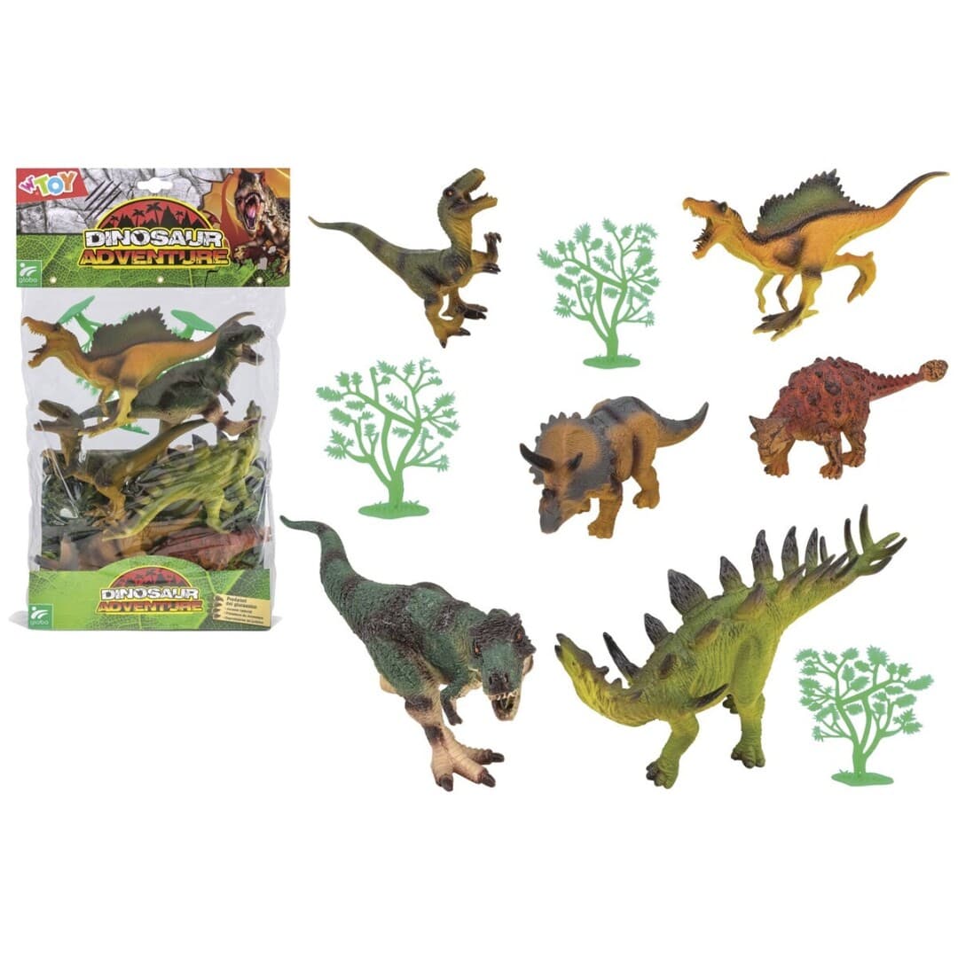 Wtoys Dinós állatszett - 6 db