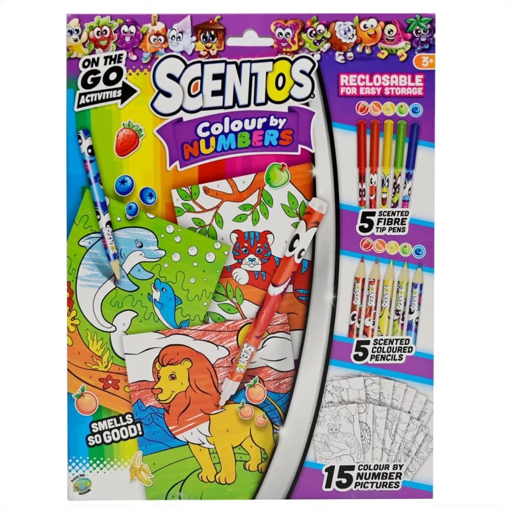 Scentos - Színezhető számkifestő