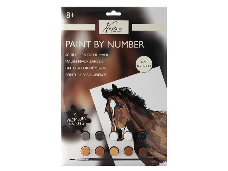 Fess számok szerint, ló