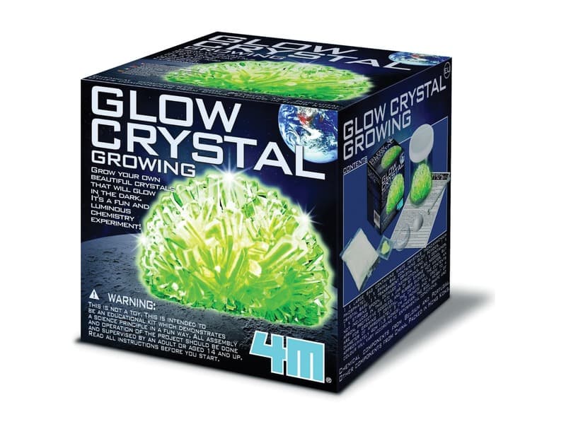 4M világító kristálynövesztő készlet
