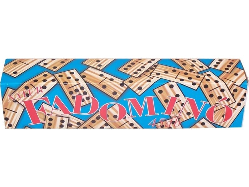 Regio - Natúr 45 darabos dominó fából