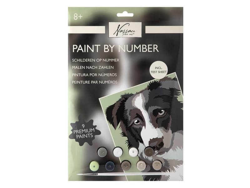 Fess számok szerint, kutya