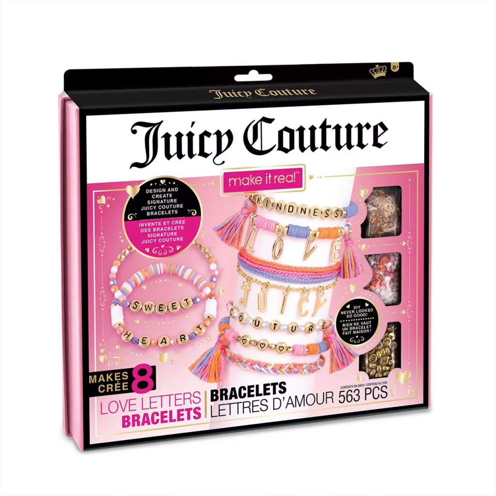 Make It Real - Juicy Couture karkötők - a szerelem betűi